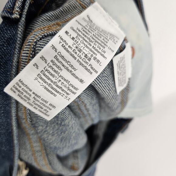 Rivet and Thread Jeans Blue Medium Wash Rigid Skinny High Rise Denim Size 29 - Picture 6 of 8